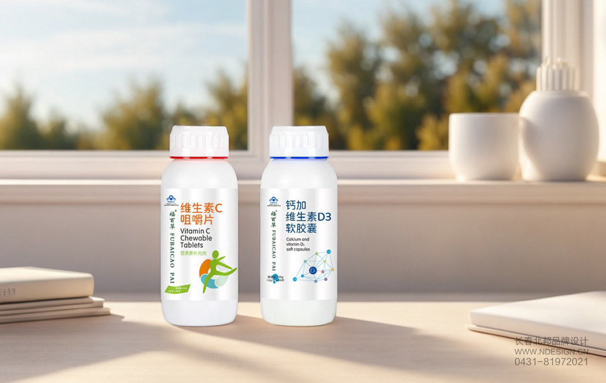 藥品包裝設計,維生素包裝設計,產品包裝設計,保健品包裝設計